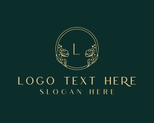 Influencers - Floral Wellness Spa logo design