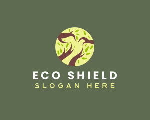 Eco Tree Planting logo design