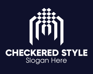 Checkered - Checkered Housing Realty logo design
