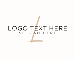 Clothing - Elegant Business Letter logo design