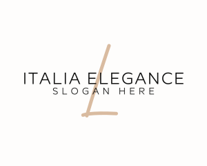 Elegant Business Boutique logo design