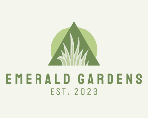 Grass Garden Lawn Turf  logo design