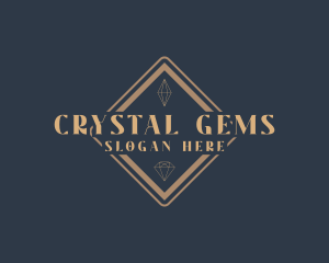 Elegant Diamond Jewelry logo design