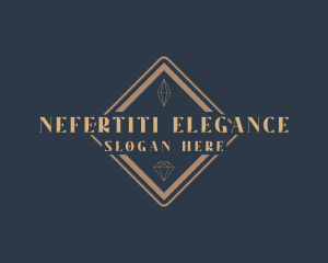 Elegant Diamond Jewelry logo design