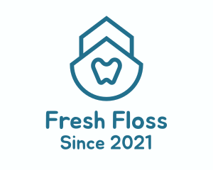 Floss - Simple Dental Clinic logo design