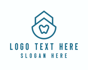 Line Art - Simple Dental Clinic logo design