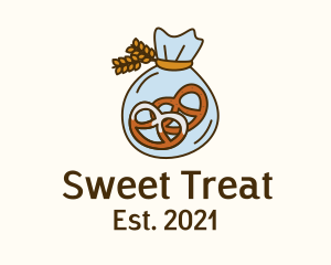 Bakery - Pretzel Wheat Bakery logo design