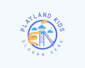 Children Playground Park logo design