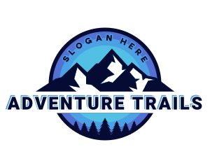 Mountain Adventure Camping logo design