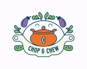 Restaurant Cooking Pot Logo