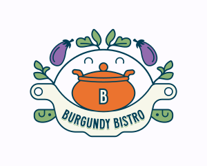 Restaurant Cooking Pot logo design