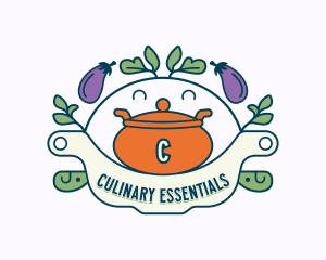 Restaurant Cooking Pot logo design