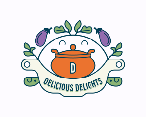 Restaurant Cooking Pot logo design