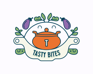 Restaurant Cooking Pot logo design