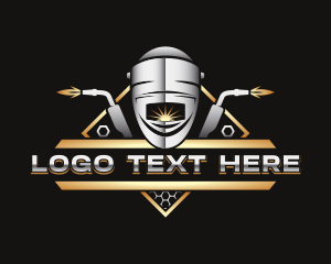 Industrial Welding Mask logo design