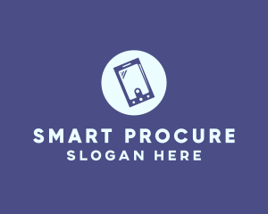 Procurement - Mobile Payment Wallet logo design