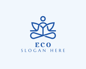 Spa - Wellness Yoga Meditation logo design