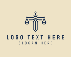 Paralegal - Sword Scales Legal logo design