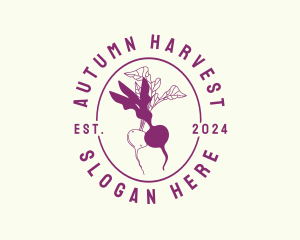 Beet Vegetable Farm logo design