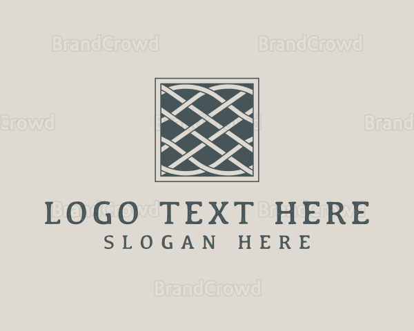 Interwoven Textile Fabric Logo