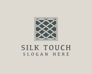 Interwoven Textile Fabric logo design