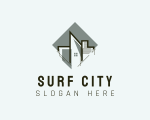 Urban City Buildings logo design