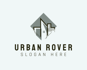 Urban City Buildings logo design