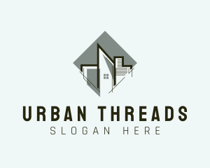 Urban City Buildings logo design