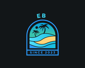 Beach Vacation Resort Logo