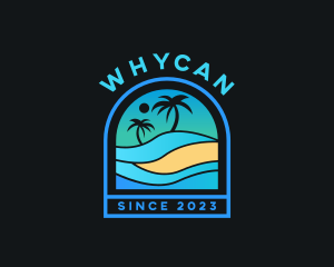 Beach Vacation Resort Logo