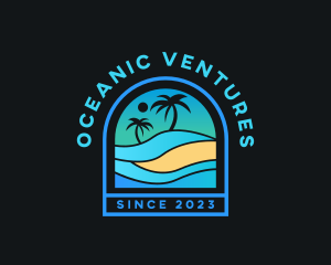 Beach Vacation Resort logo design