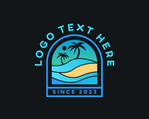 Ocean - Beach Vacation Resort logo design