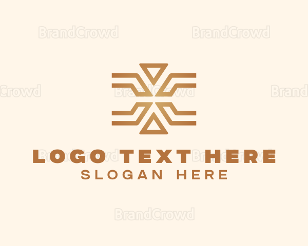 Generic Tech  Letter X Logo