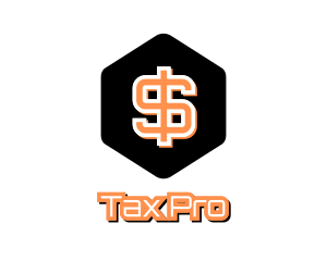 Tax - Hexagon Dollar Symbol logo design