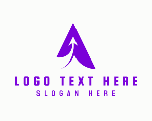 Travel - Flight Travel Letter A logo design