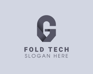 Fold - Professional Origami Fold Letter G logo design