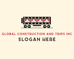 Film Strip Train  Logo