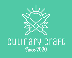 Cooking Class - Sunny Rolling Pin Bakery logo design