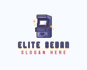 Gaming Arcade Pixel Logo