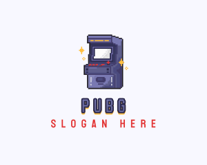 Gaming Arcade Pixel Logo