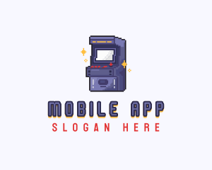 Gaming Arcade Pixel Logo