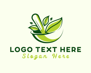 Nutrition - Green Leaf Salad logo design