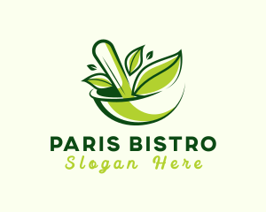 Green Leaf Salad logo design