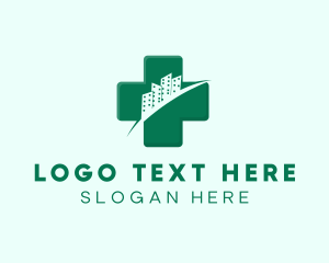 Building - Green Cross Hospital logo design