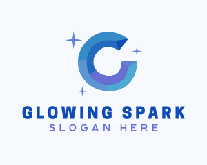 Shine - Shiny Gem Letter C logo design
