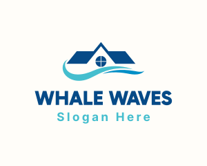 Home Wave Apartment logo design