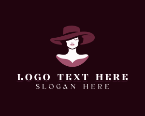 Female Fashion Couture Logo