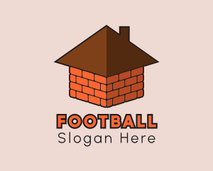 Leasing - Brick House Chimney Roof logo design