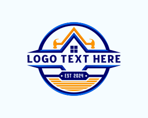 Tools - Renovation Carpentry Hammer logo design