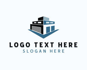 Shipping - Factory Warehouse Depot logo design